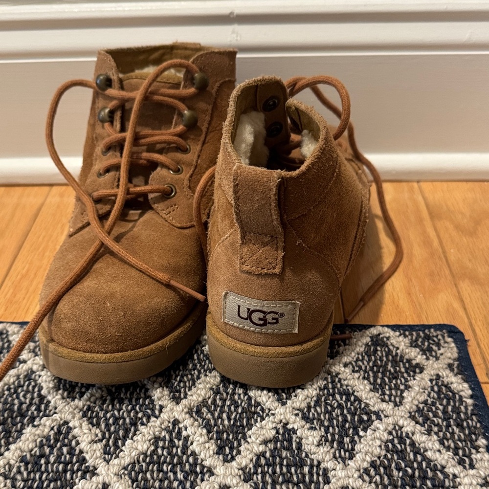 UGG Tan Suede Boots